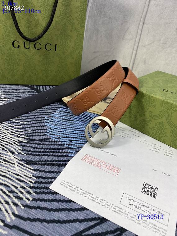 Gucci Belt 30mm  95-110cm 8L (45)
